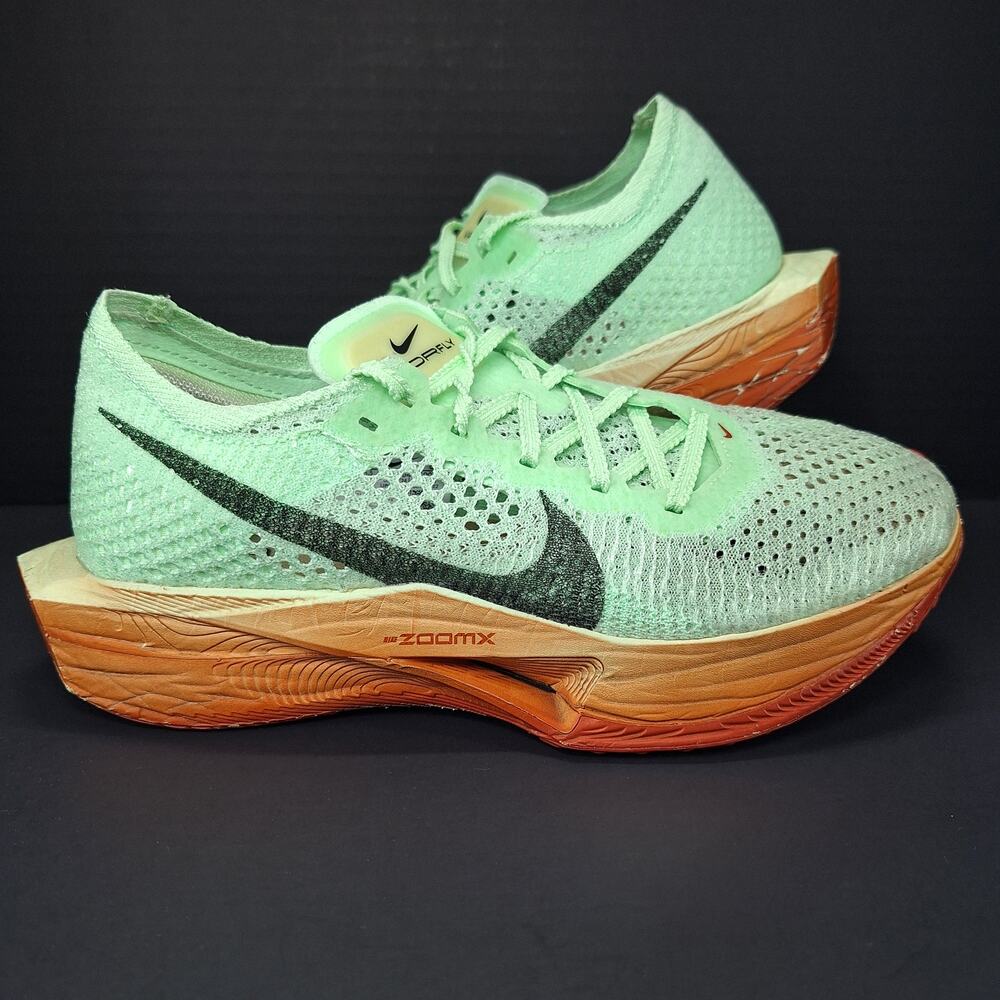 Nike Eliud Kipchoge x ZoomX VaporFly Next% 3 Mens Size 6 Green HJ7040-300 Shoes